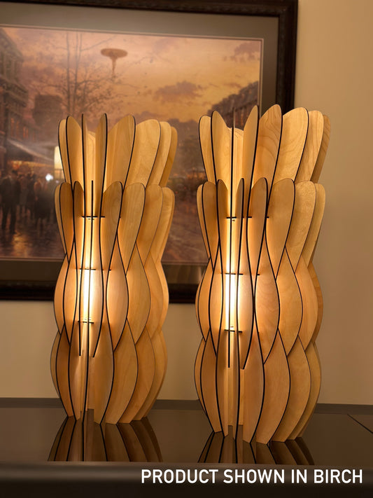Contemporary Wave Lamp